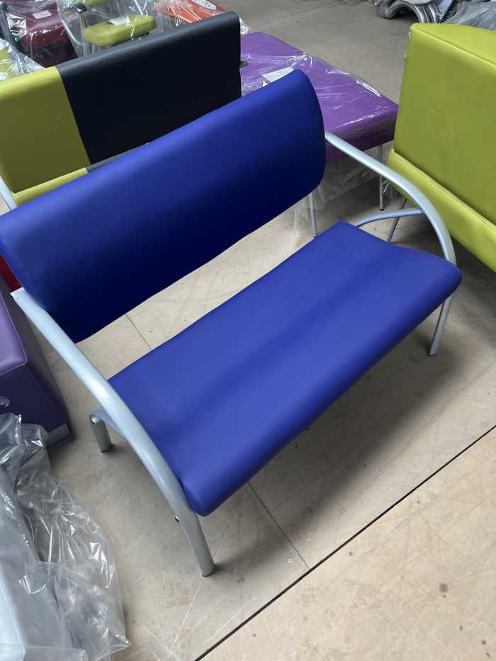 SOFA DE ESPERA MODELO 601 BLUE