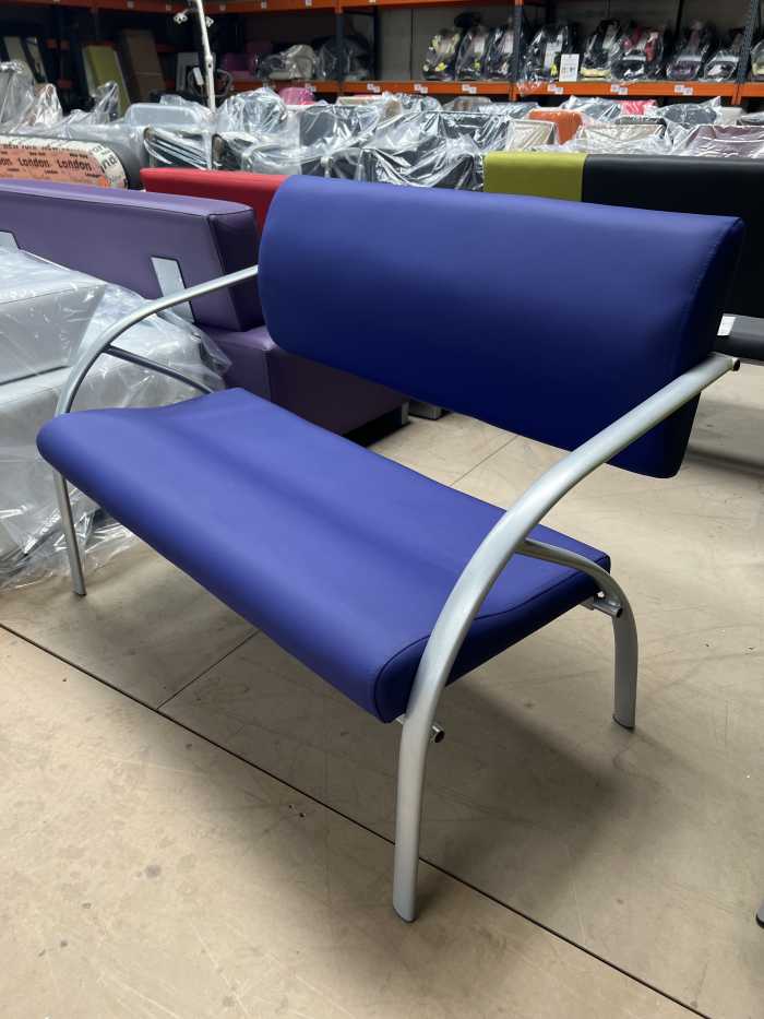 SOFA DE ESPERA MODELO 601 BLUE