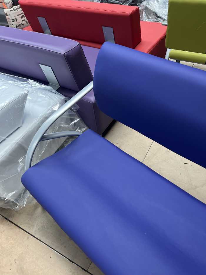 SOFA DE ESPERA MODELO 601 BLUE