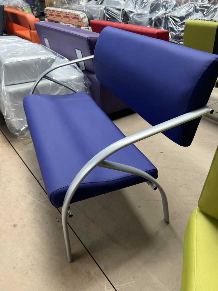 SOFA DE ESPERA MODELO 601 BLUE