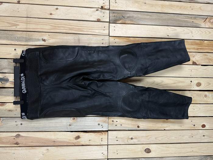 PANTALON T-XL DE CUERO PARA MOTO GARIBALDI