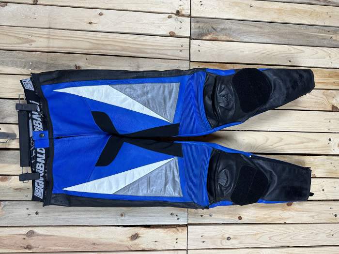 PANTALON T-M DE MOTO GARIBALDI AZUL 1