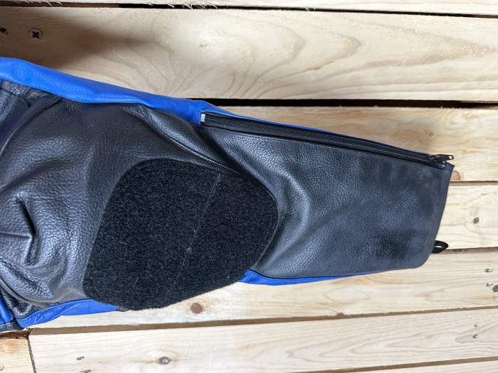 PANTALON T-M DE MOTO GARIBALDI AZUL 1