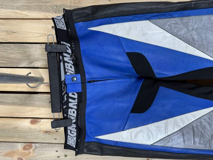 PANTALON T-M DE MOTO GARIBALDI AZUL 1