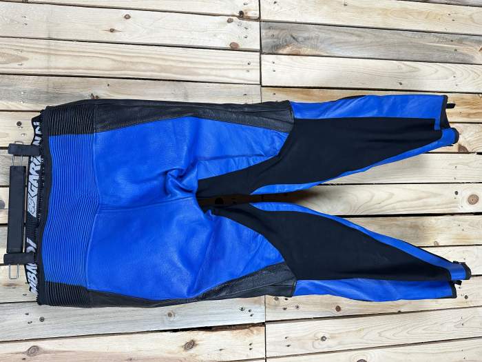 PANTALON T-M DE MOTO GARIBALDI AZUL 1