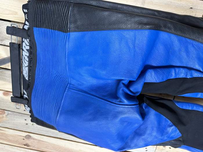PANTALON T-M DE MOTO GARIBALDI AZUL 1