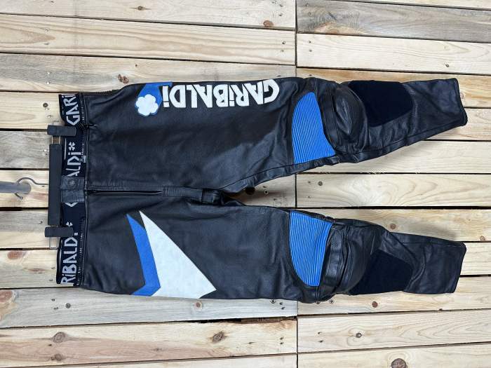PANTALON T-L DE MOTO GARIBALDI NEGRO