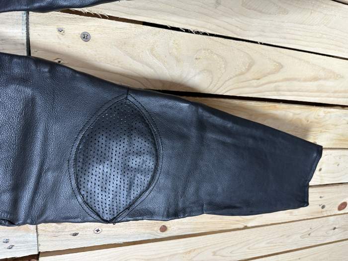 PANTALON T-M DE CUERO PARA MOTO GARIBALDI