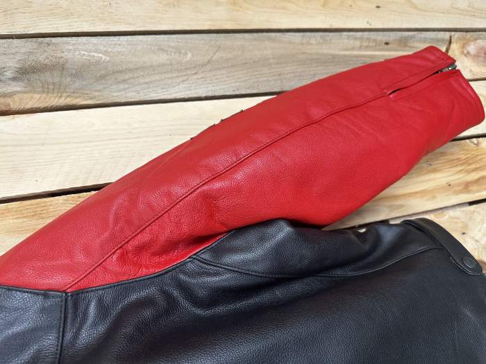 CHAQUETA T-M MOTO GARIBALDI HONDA NEGRO 48