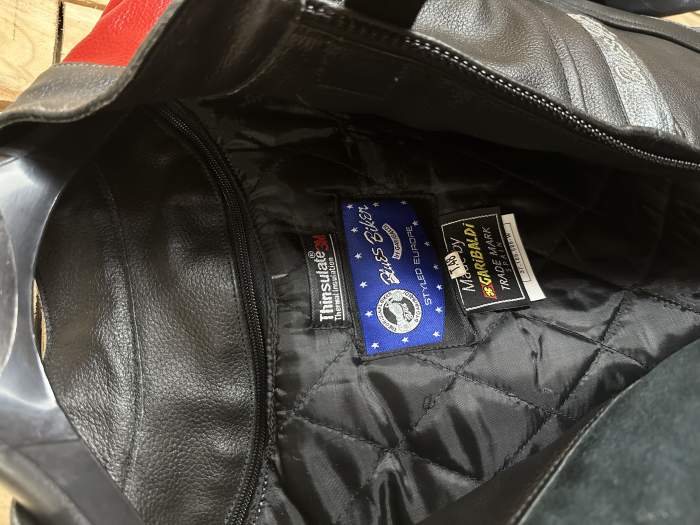 CHAQUETA T-M MOTO GARIBALDI BLUE BIKER NEGRO 1