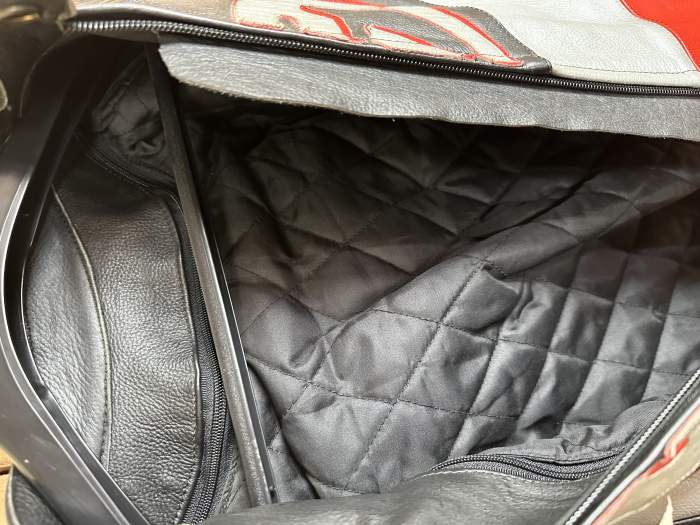 CHAQUETA T-M DE MOTO GARIBALDI ROJO 48