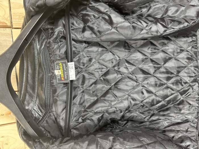 CHAQUETA T-S DE MOTO GARIBALDI NEGRA 2