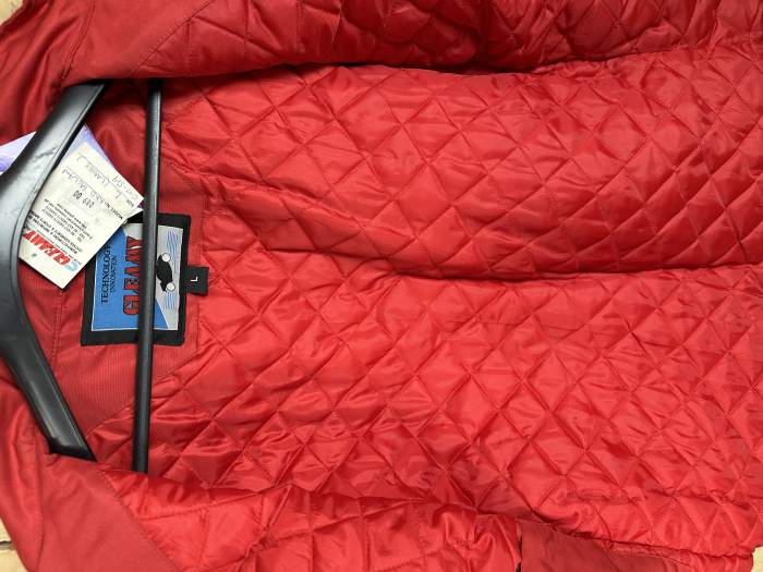 CHAQUETA T-L MUJER IMPERMEBALE ROJO