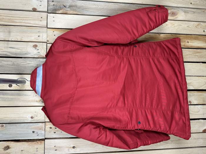 CHAQUETA T-L MUJER IMPERMEBALE ROJO