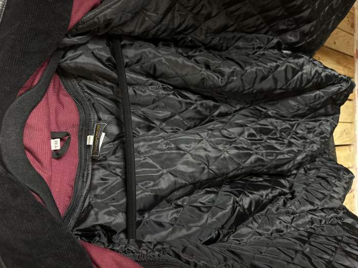 CHAQUETA T-S DE MOTO GARIBALDI GRANATE