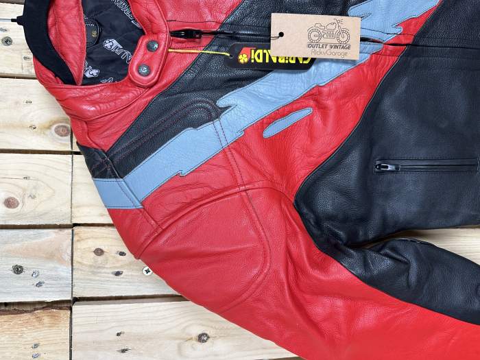 CHAQUETA T-XL MOTO GARIBALDI ROJO 56