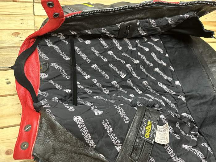 CHAQUETA T-L MOTO GARIBALDI ROJO 52