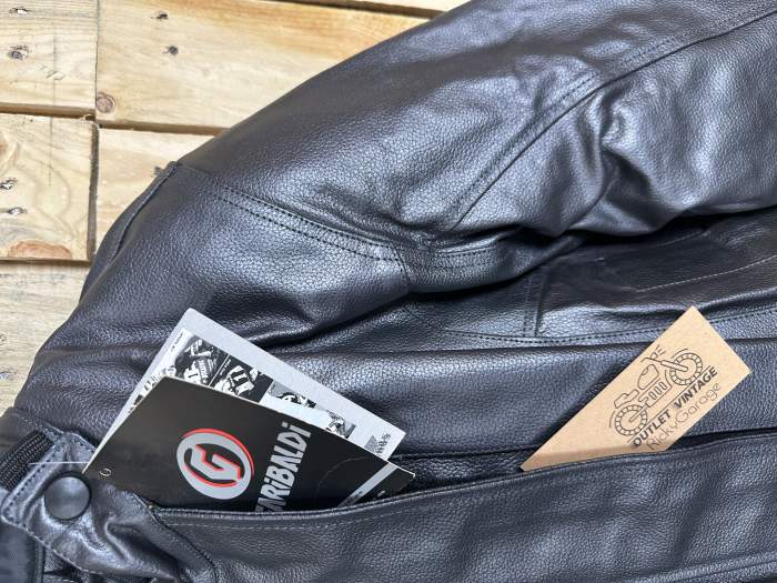 CHAQUETA T-M MUJER MOTO GARIBALDI GRIS OSCURO