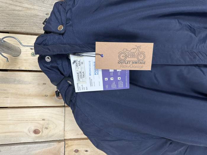 CHAQUETA T-M IMPERMEABLE VENTO AZUL 50