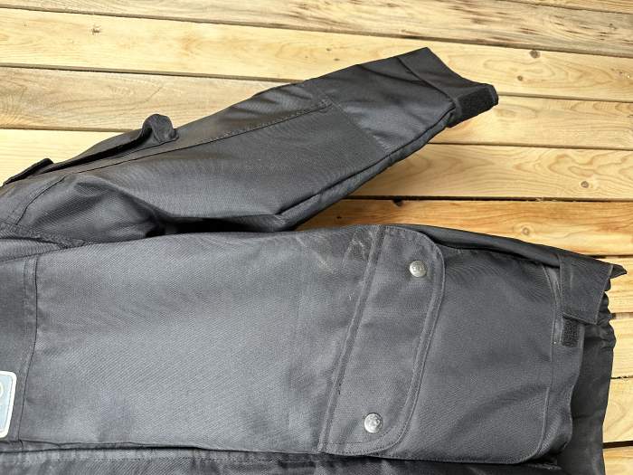 CHAQUETA T-M DE MOTO KIWI NEGRO