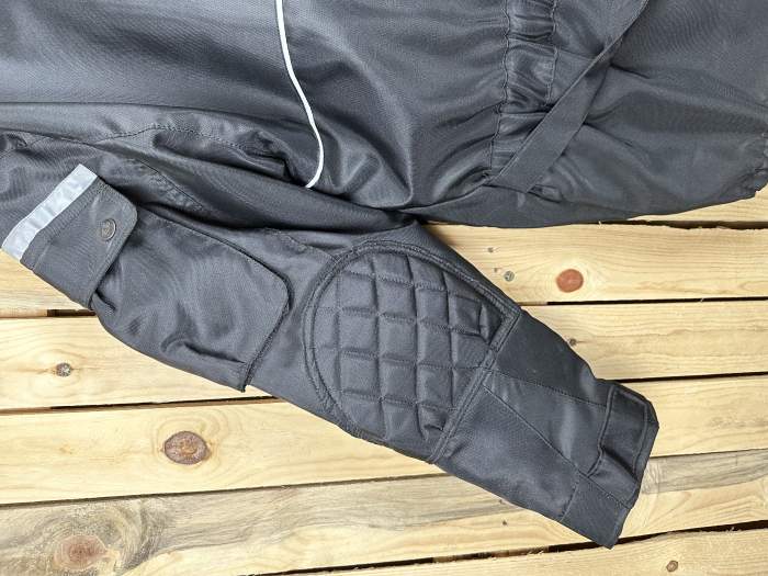 CHAQUETA T-M DE MOTO KIWI NEGRO