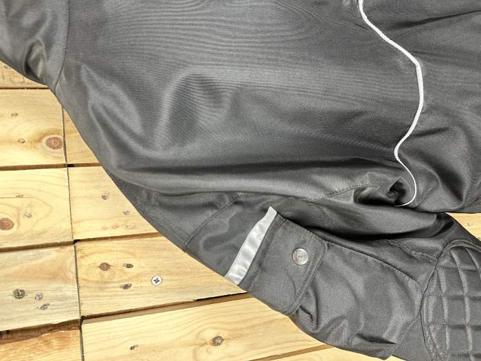 CHAQUETA T-M DE MOTO KIWI NEGRO