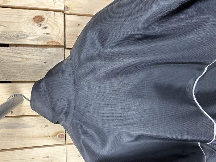 CHAQUETA T-M DE MOTO KIWI NEGRO