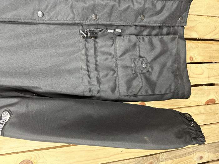 CHAQUETA T-M DE MOTO GARIBALDI NEGRO 1