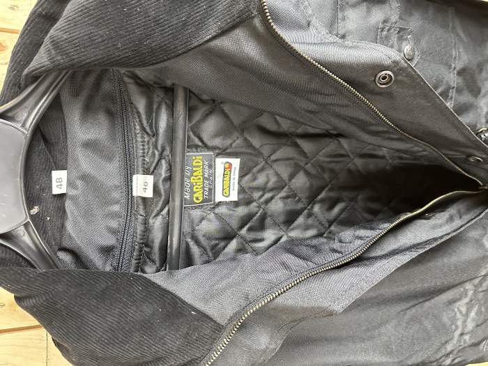 CHAQUETA T-M DE MOTO GARIBALDI NEGRO 1