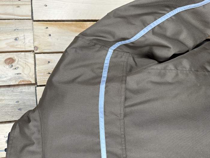 CHAQUETA T-M DE MOTO GARIBALDI MARRON