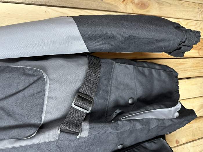 CHAQUETA T-L DE MOTO GARIBALDI NEGRA