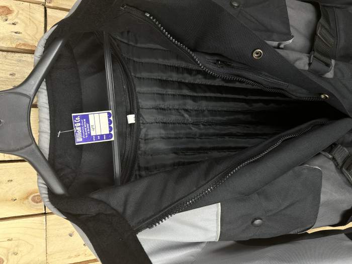 CHAQUETA T-L DE MOTO GARIBALDI NEGRA