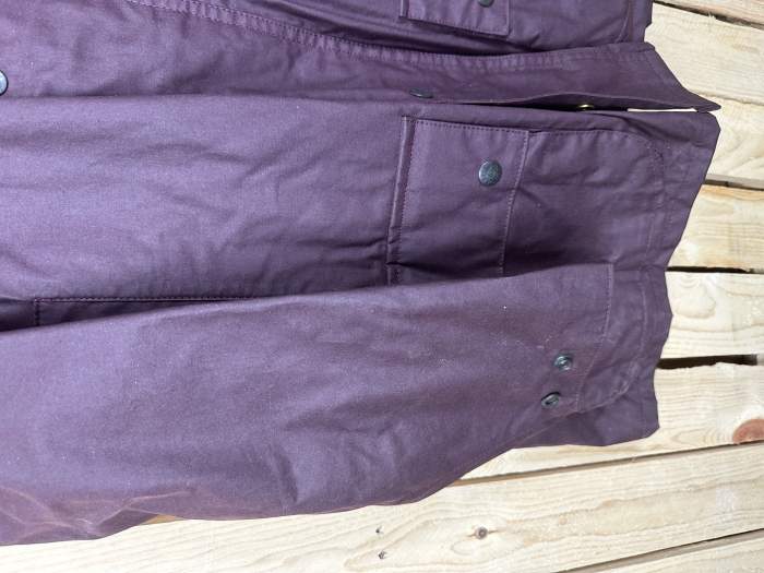 CHAQUETA T-XL DE MOTO GARIBALDI BURDEOS GR