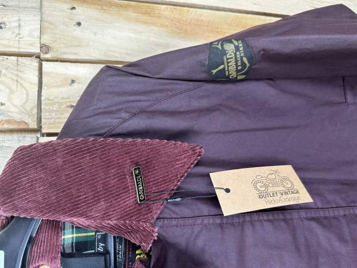 CHAQUETA T-XL DE MOTO GARIBALDI BURDEOS GR