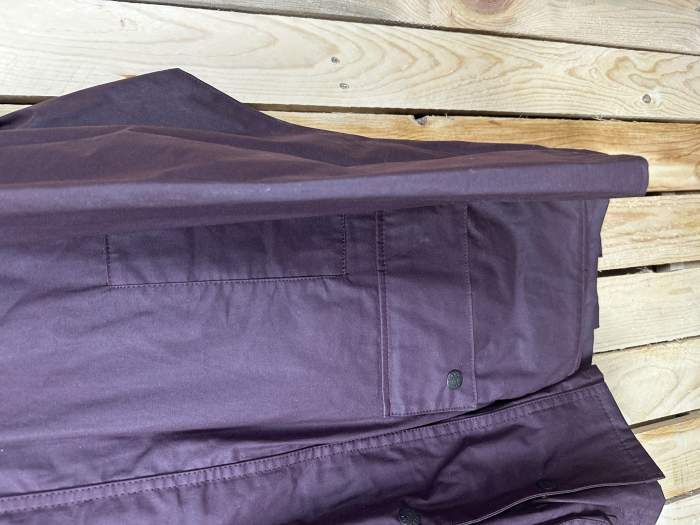 CHAQUETA T-XL DE MOTO GARIBALDI BURDEOS GR
