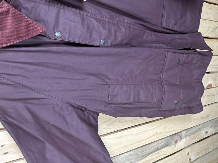 CHAQUETA T-XL DE MOTO GARIBALDI BURDEOS GR