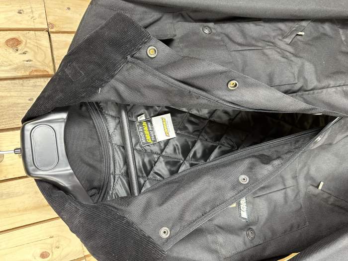 CHAQUETA T-M DE MOTO GAIRBALDI NEGRO