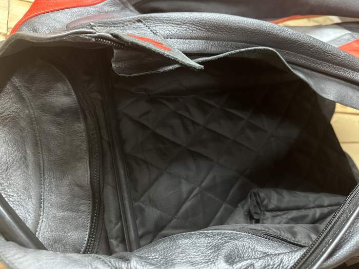 CHAQUETA T-M MOTO COMPETICION GARIBALDI ROJO 50