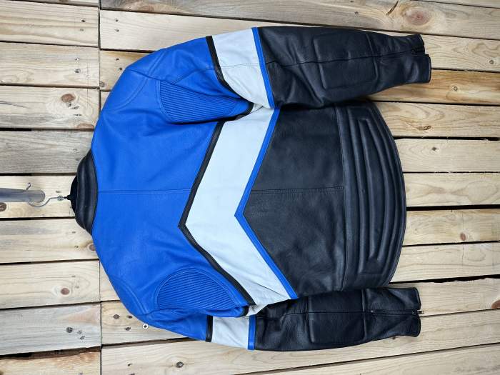 CHAQUETA T-M DE MOTO KIWI AZUL