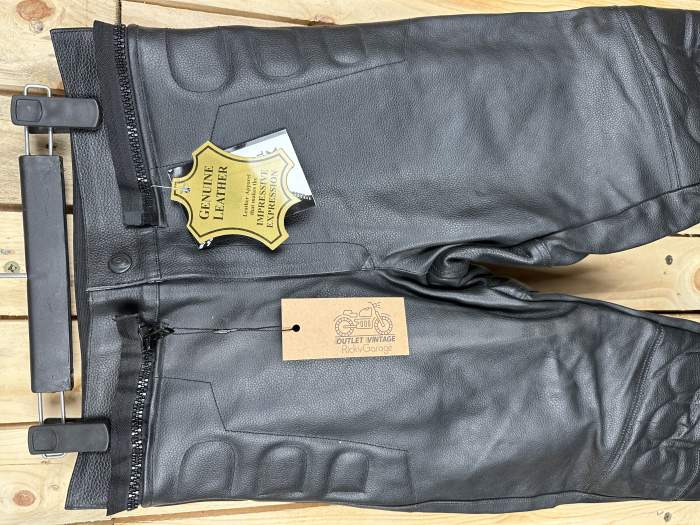 PANTALON T-S DE CUERO PARA MOTO GARIBALDI