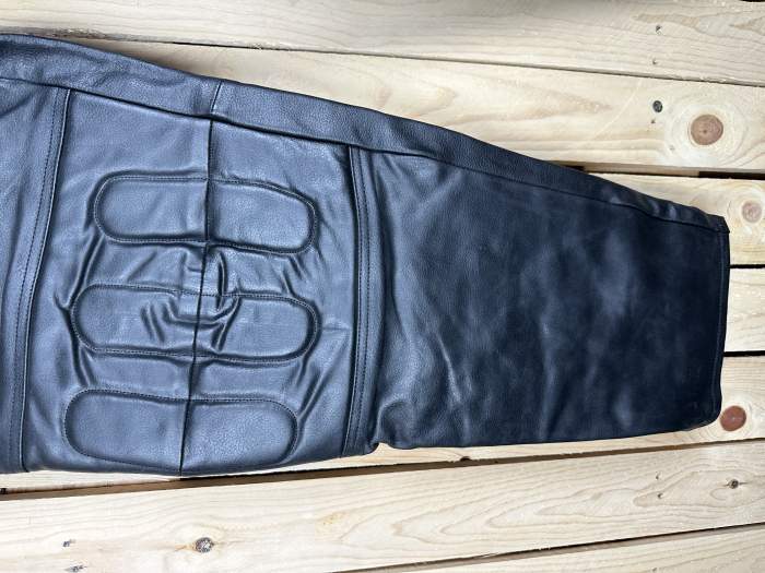 PANTALON T-3XL DE CUERO PARA MOTO GARIBALDI