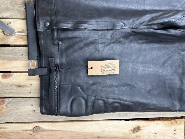 PANTALON T-3XL DE CUERO PARA MOTO GARIBALDI