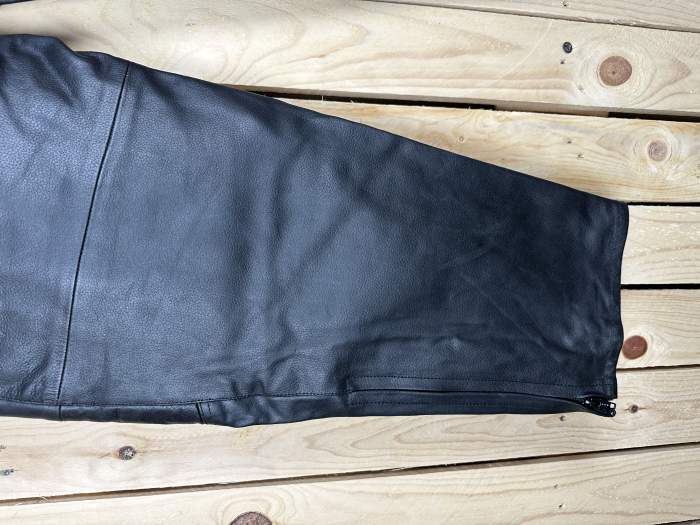PANTALON T-3XL DE CUERO PARA MOTO GARIBALDI