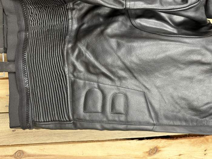 PANTALON T-3XL DE CUERO PARA MOTO GARIBALDI