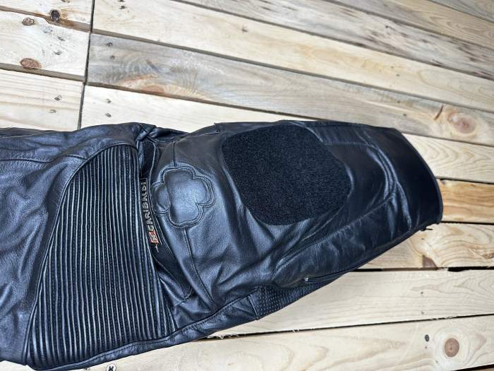 PANTALON T-3XL DE CUERO PARA MOTO GARIBALDI 1