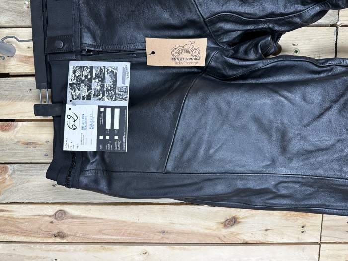 PANTALON T-3XL DE CUERO PARA MOTO GARIBALDI 1