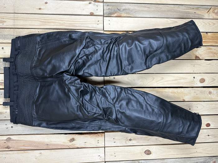 PANTALON T-3XL DE CUERO PARA MOTO GARIBALDI 1