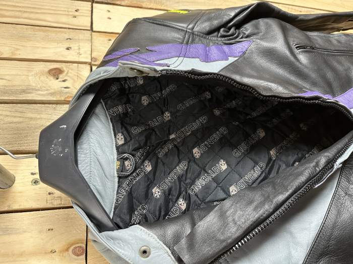 CHAQUETA T-M MOTO GARIBALDI MORADO 48