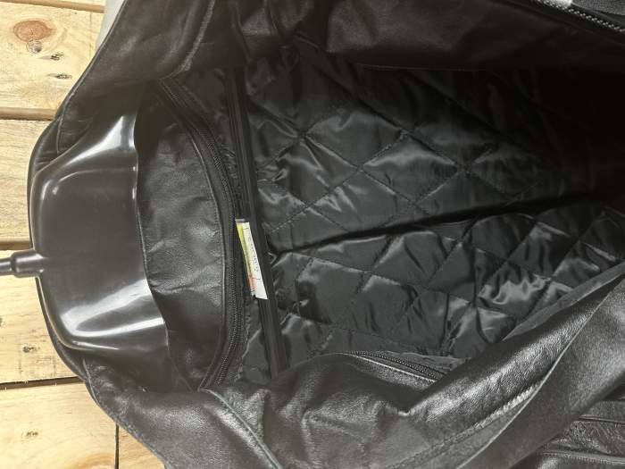 CHAQUETA T-L DE MOTO GARIBALDI NEGRA 2