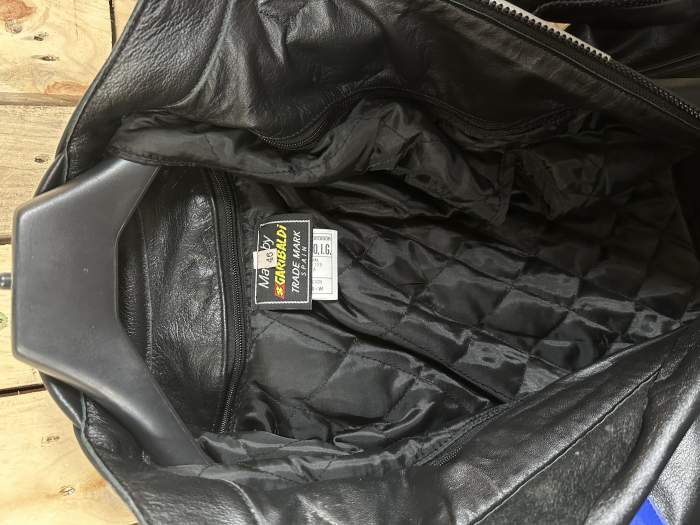 CHAQUETA T-S DE MOTO GARIBALDI COMPETICION NEGRO